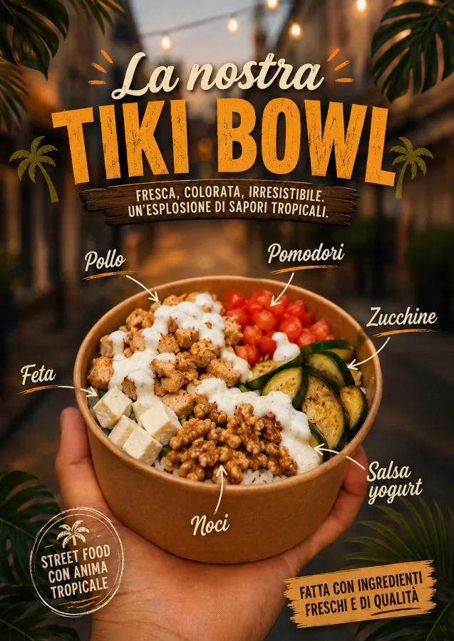 Tiki Mediterranean Bowl