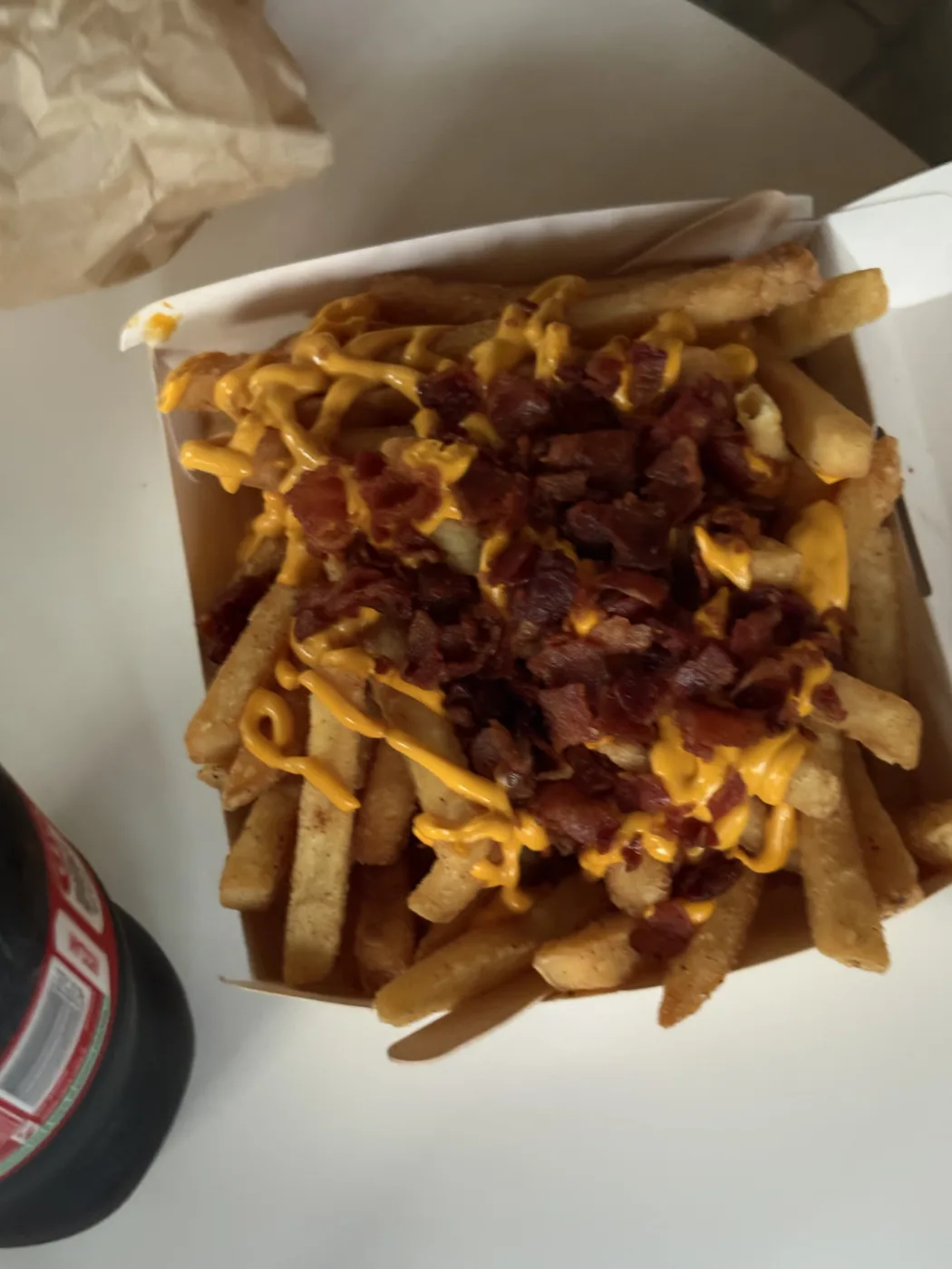 Foto di Elena Zilioli — Patatine cheddar e bacon